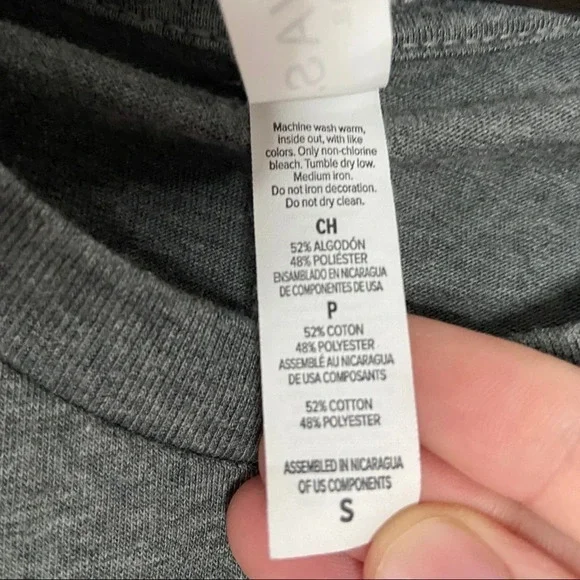 Disney Snack Goals Graphic Tee Small Gray Dole Whip Mickey World Disneyland - Picture 7 of 12